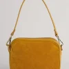 Annulet Leather And Suede Bag
