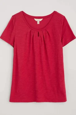 Appletree Keyhole Detail T-Shirt (Gots)