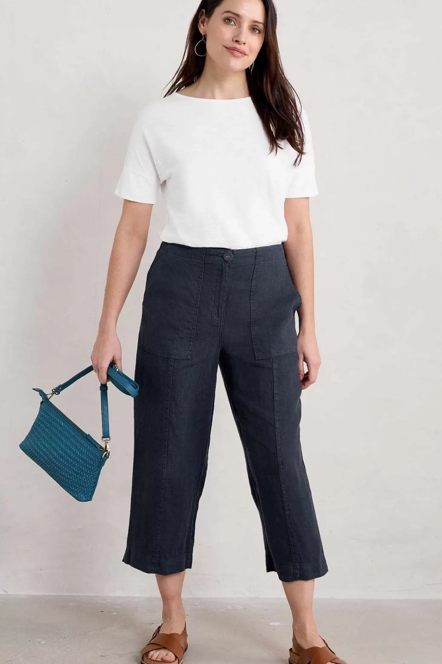 Bryher View Organic Cotton Boat Neck T-Shirt (Gots)