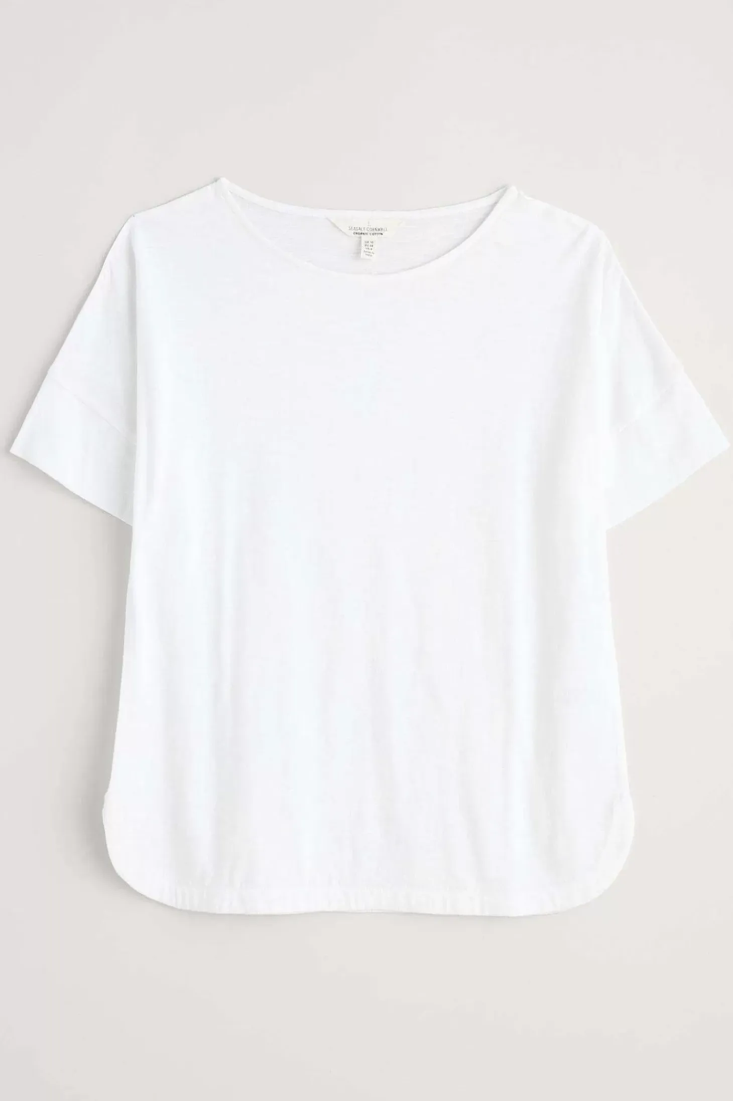 Bryher View Organic Cotton Boat Neck T-Shirt (Gots)