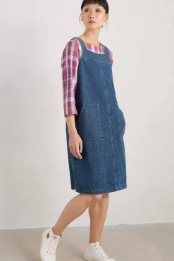 Calican Denim Pinafore Dress