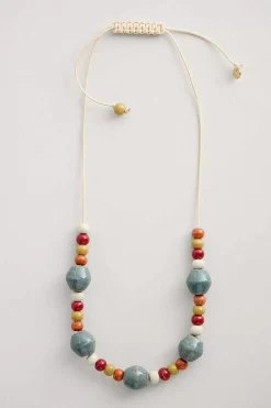 Canna Ceramic Bead Necklace