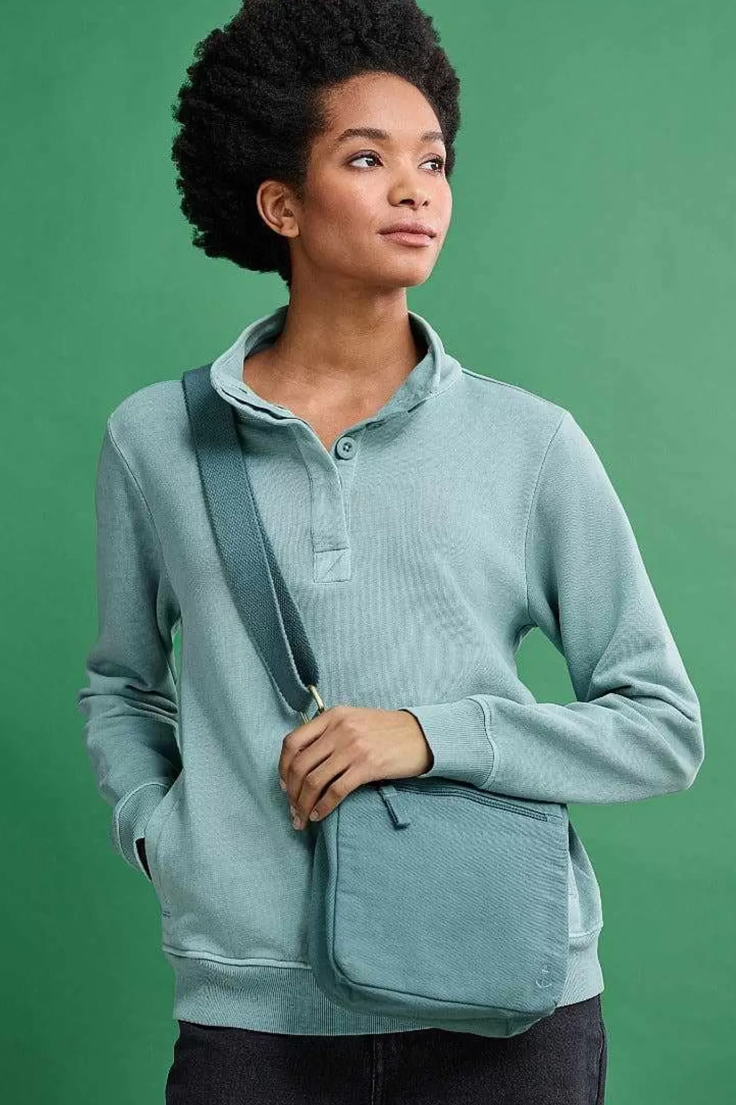 Carwinion Zip Up Cross Body Bag