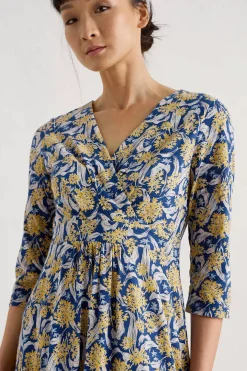 Chapelle 3/4 Sleeve Jersey Dress (Gots)