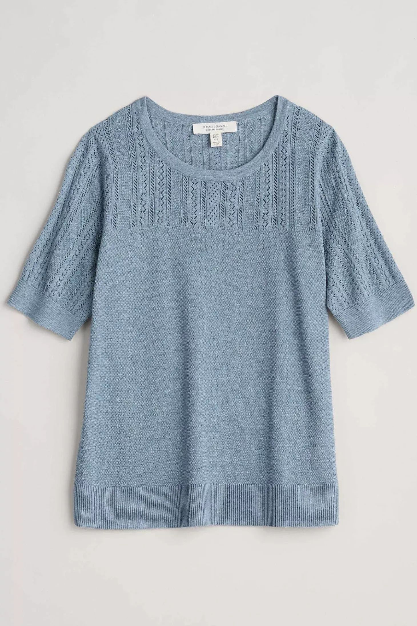 Chiff Chaff Short Sleeve Knitted Top