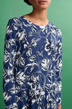 Cladonia Long Sleeve Jersey Dress