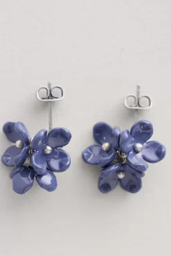 Corsage Flower Bead Earrings