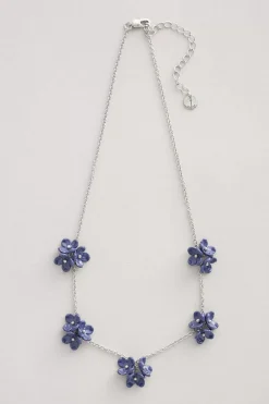 Corsage Flower Chain Necklace