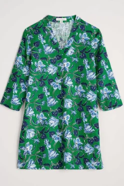 Curves Flow Ramie Tunic