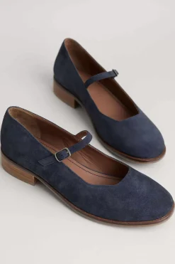 Dovecote Suede Mary Jane Shoes