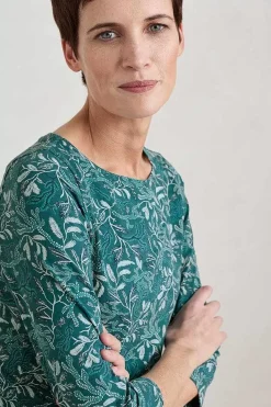 Easel 3/4 Sleeve Top