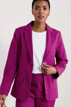 Erica Linen Blend Blazer