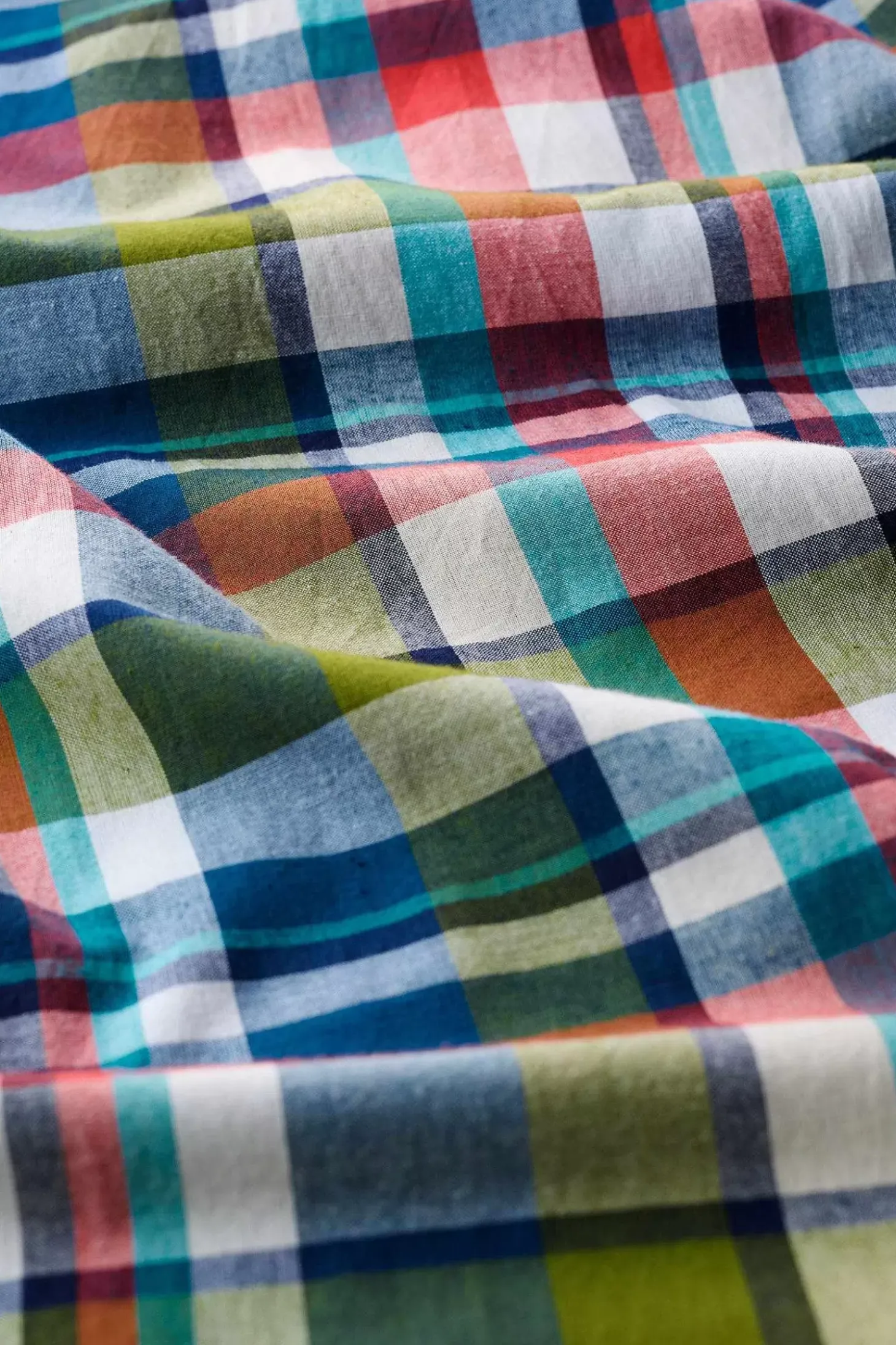 Fleet Checked Midi Dress