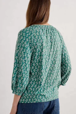 Garlanding Jersey Top