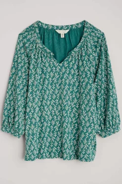 Garlanding Jersey Top