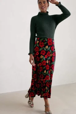 Glass Stem Sparkly Roll Neck Jumper