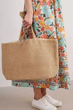 Grassland Jute Basket Bag
