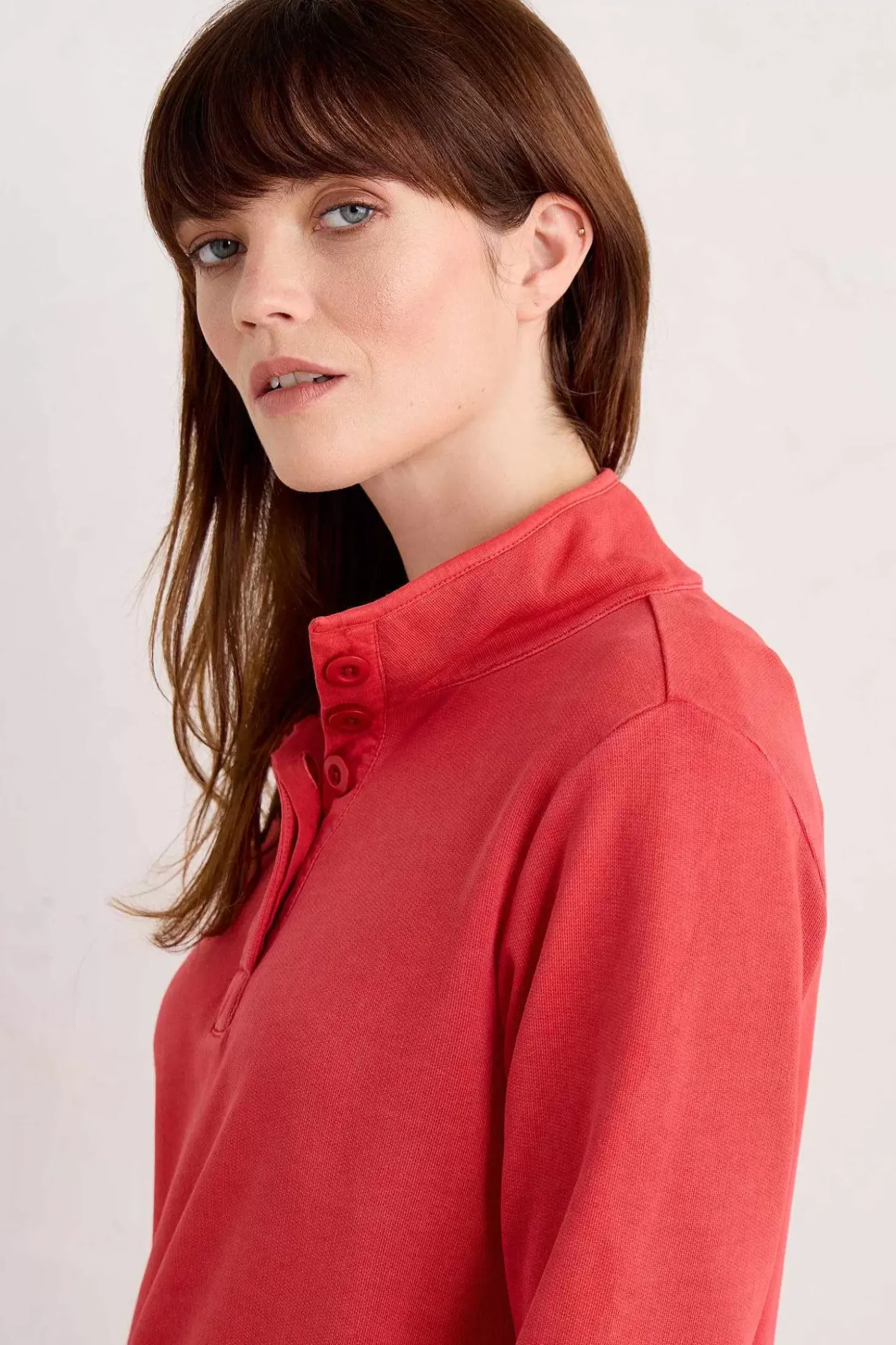 Greenshank Organic Cotton Collared Sweatshirt