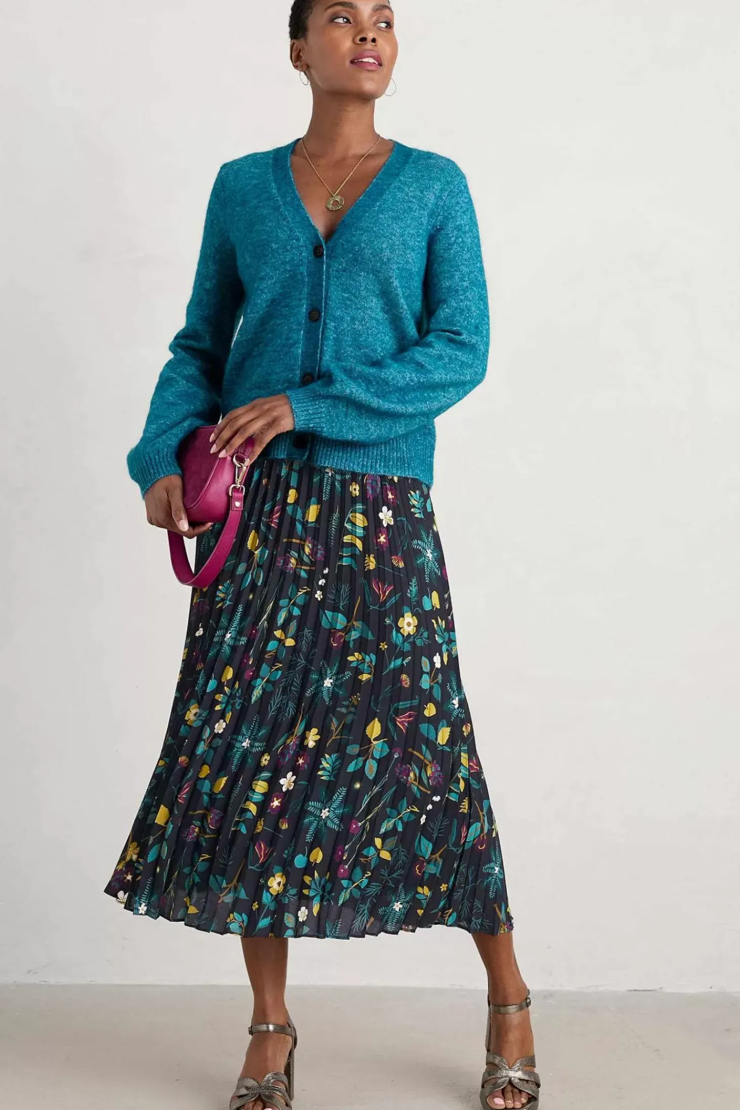 Heatherbank Midi Skirt