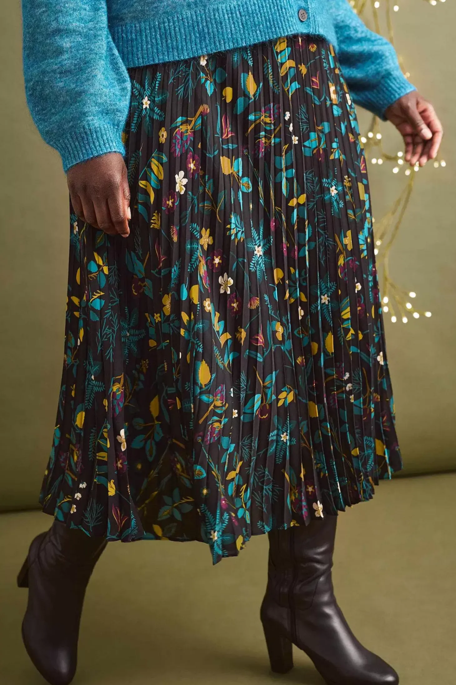 Heatherbank Midi Skirt