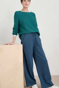 Ivy Barn Wide Leg Jersey Trousers