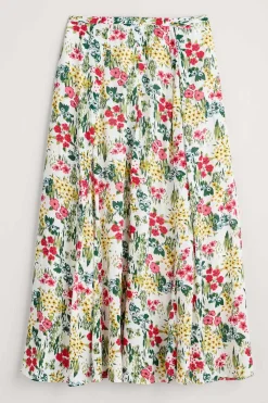 Lethlean Pleated Maxi Skirt