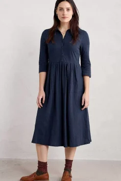 Mainland Jersey Midi Shirt Dress (Gots)