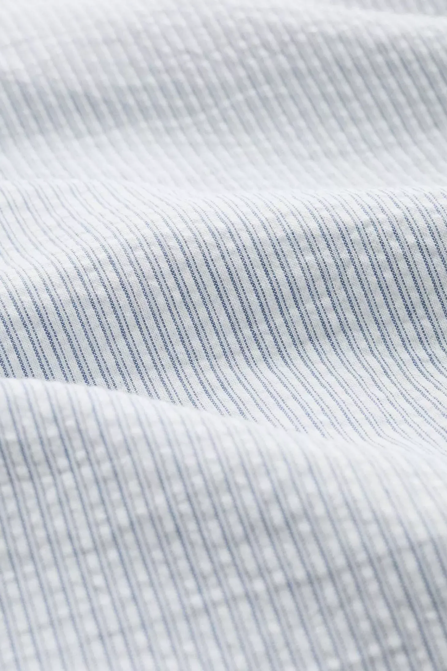 Men's Blue Heron Seersucker Short Sleeve Shirt