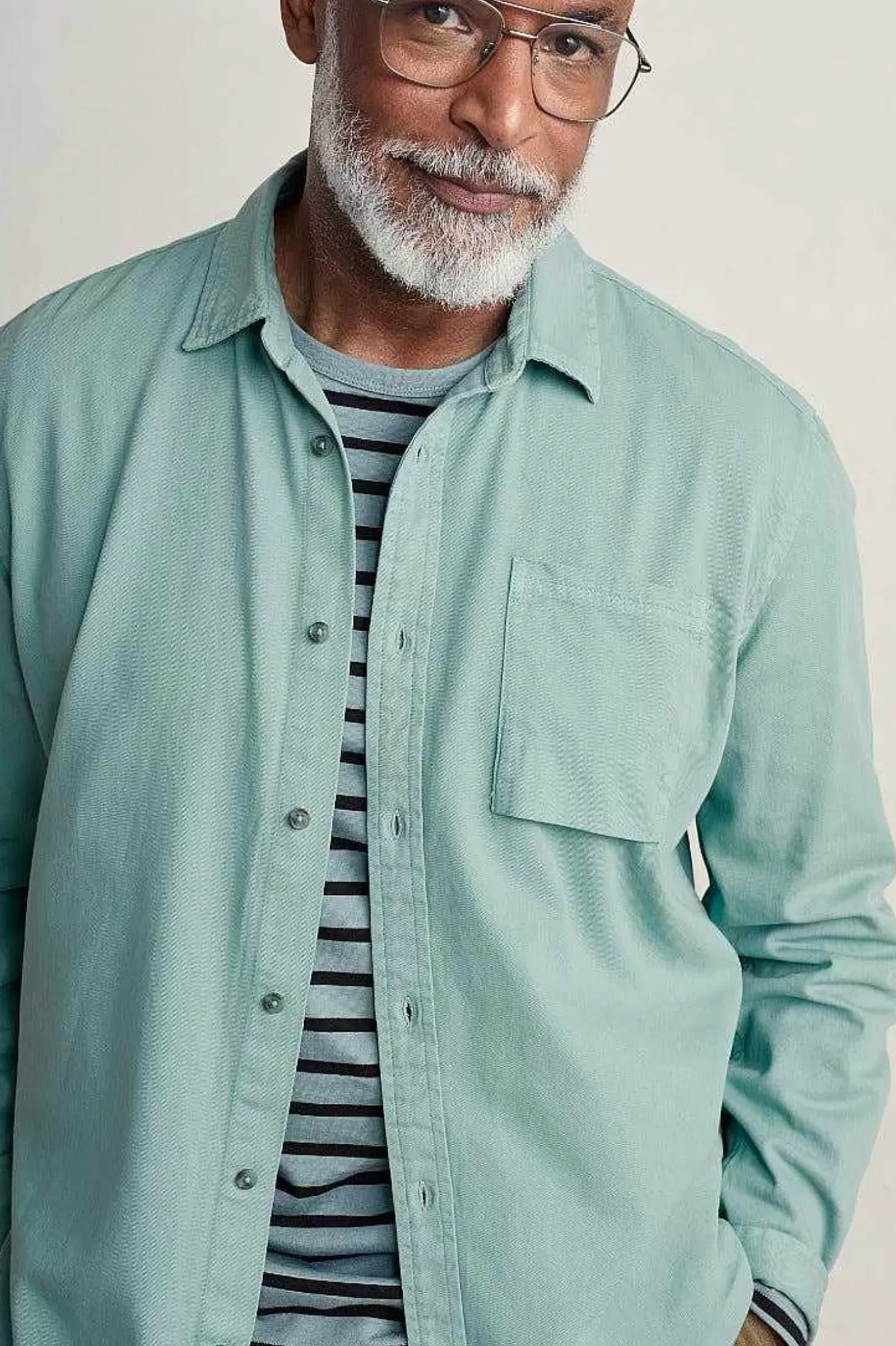 Men's Jackdaw Cotton Twill Shirt (Gots)