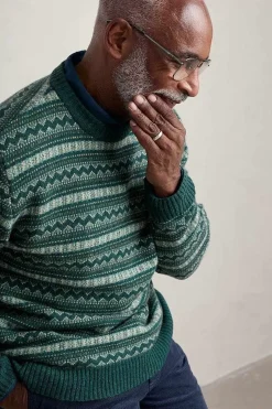 Men's Layline Fair Isle Jumper