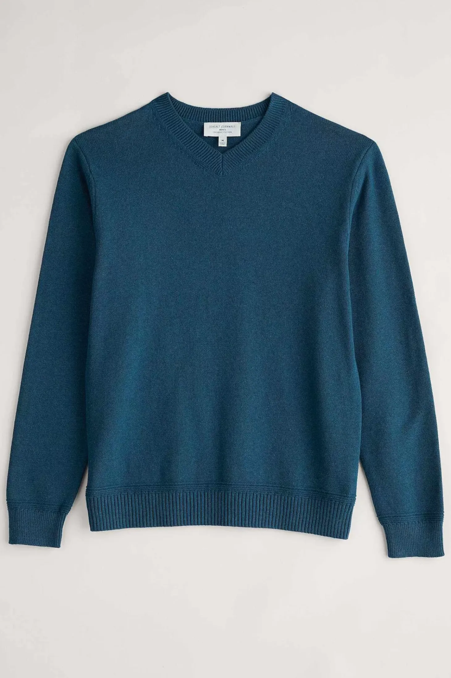 Men's Mainbrace Organic Cotton V-Neck Jumper