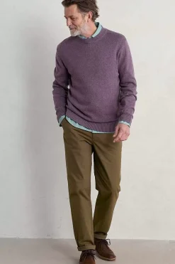 Men's Moorstone Knitted Organic Cotton Jumper