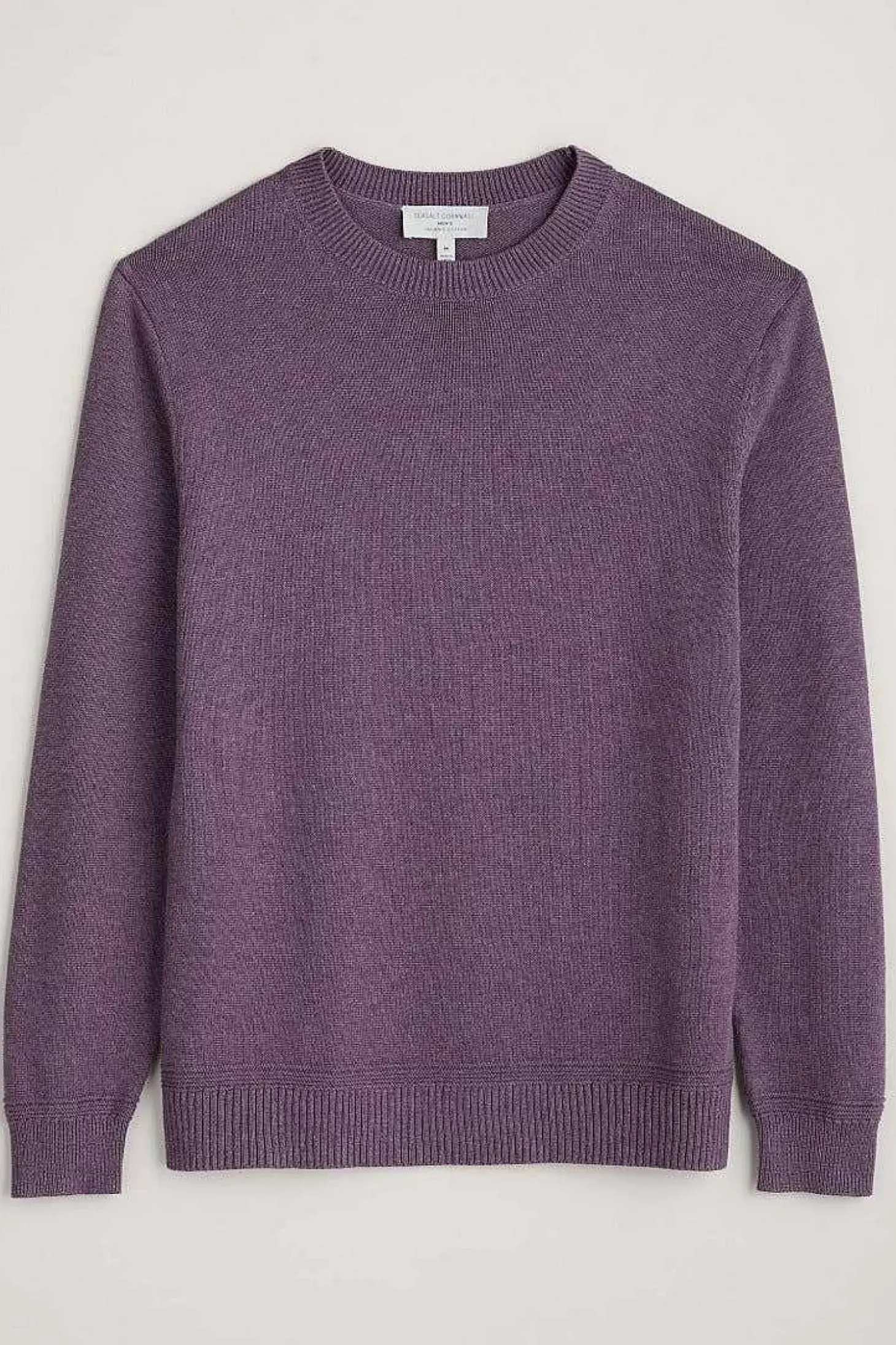 Men's Moorstone Knitted Organic Cotton Jumper