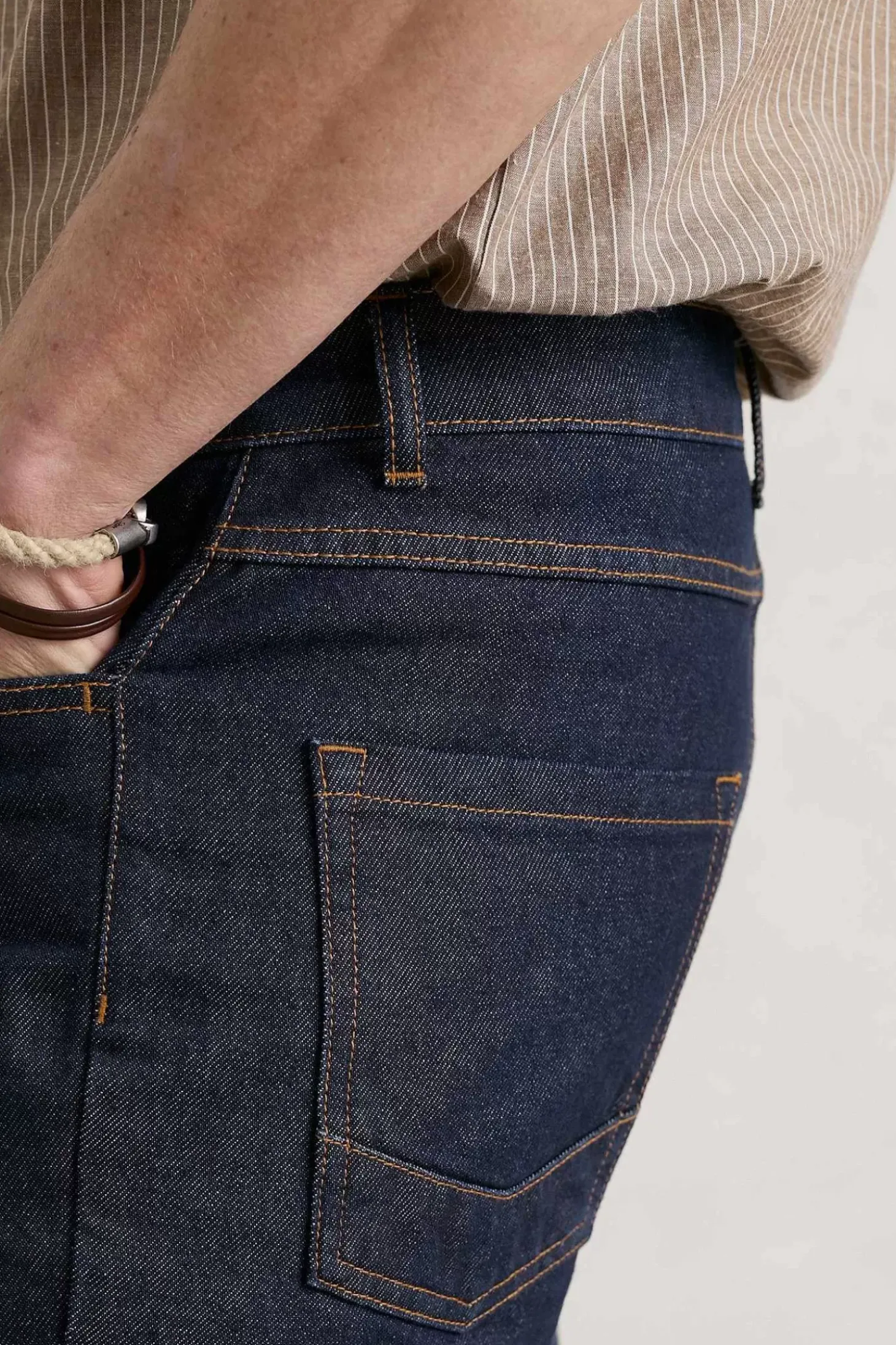 Men's Steersman Organic Cotton Straight Leg Jeans