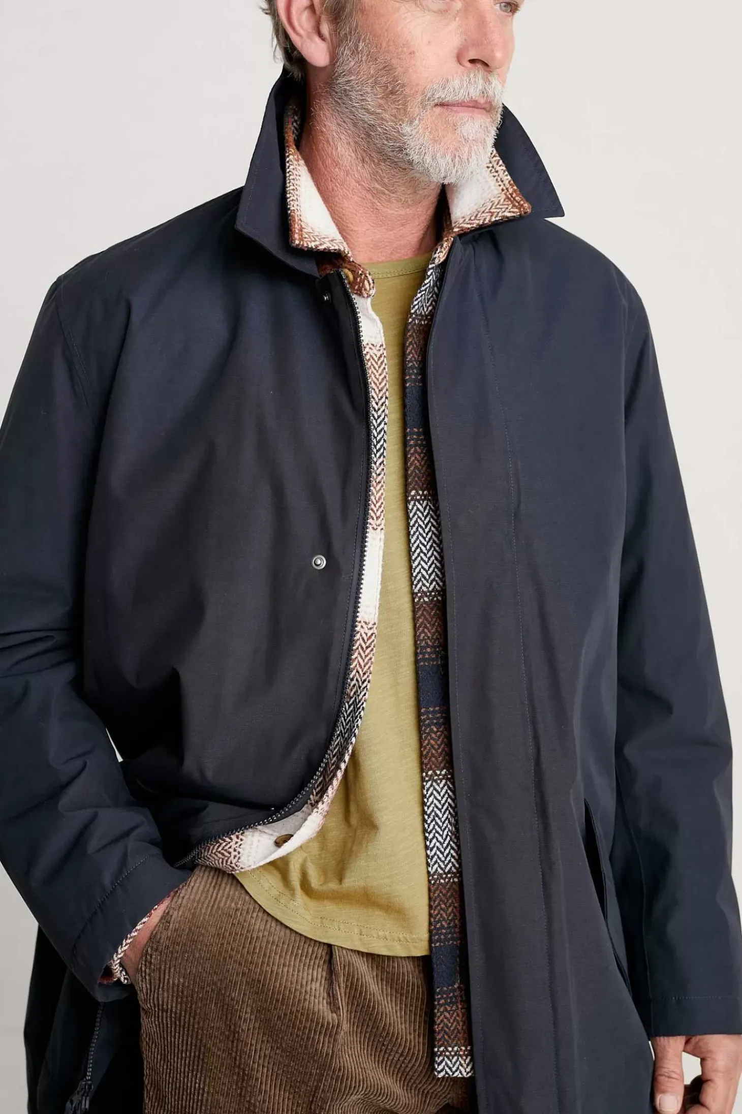 Men's Stone Wave Waterproof Coat