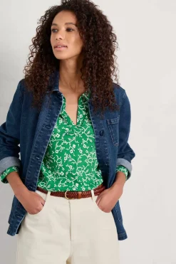 Misty Sky Organic Cotton Shirt