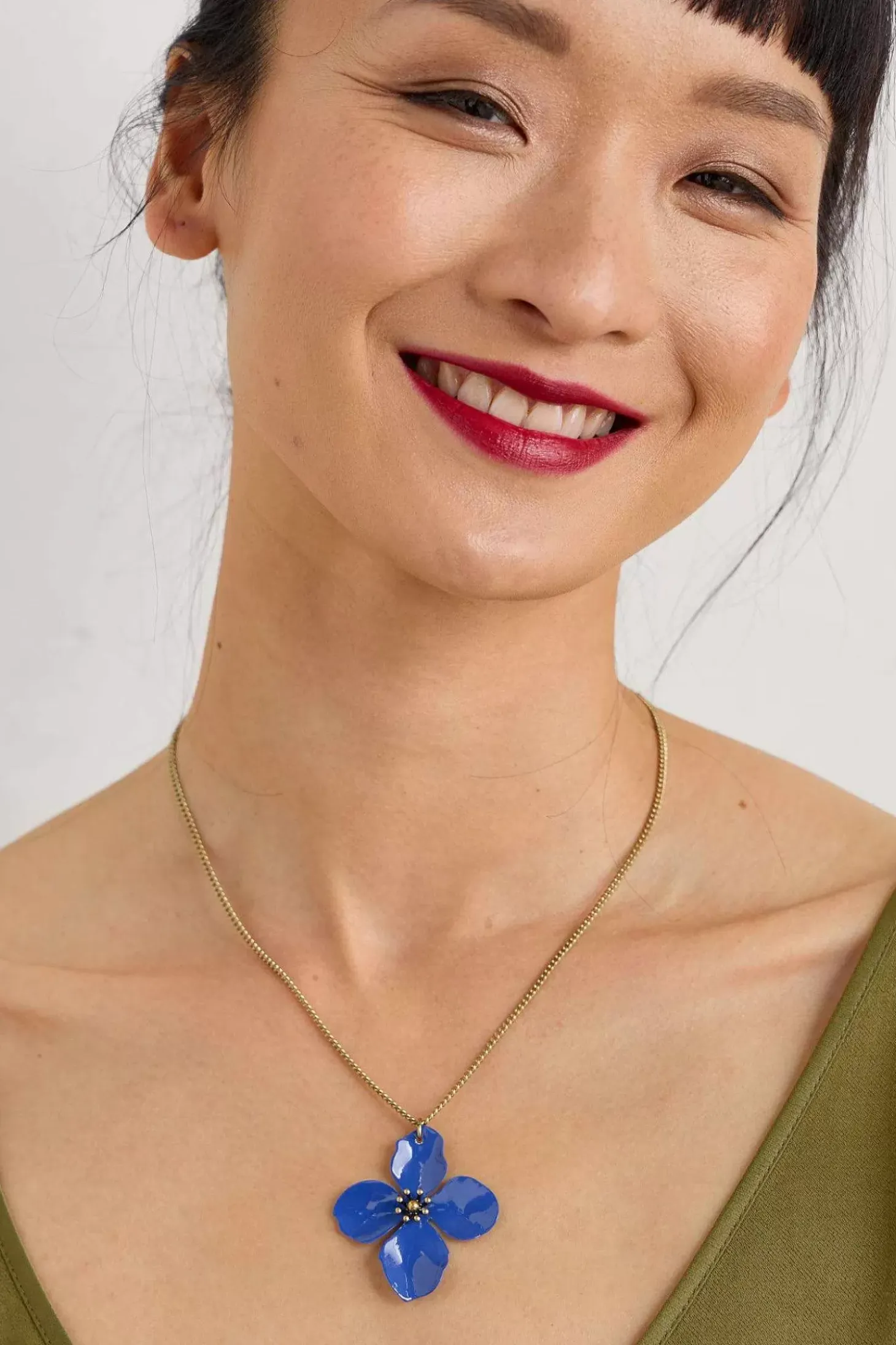 Pollinator Flower Pendant