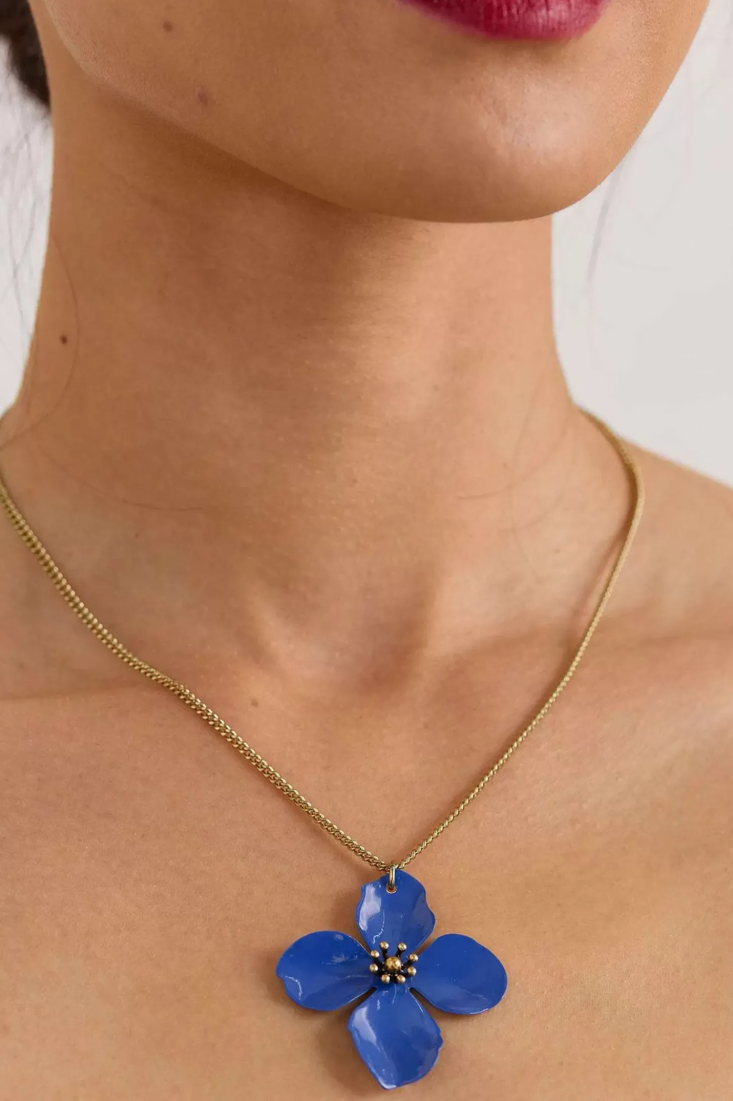 Pollinator Flower Pendant