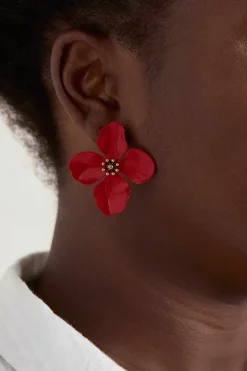 Pollinator Flower Stud Earrings