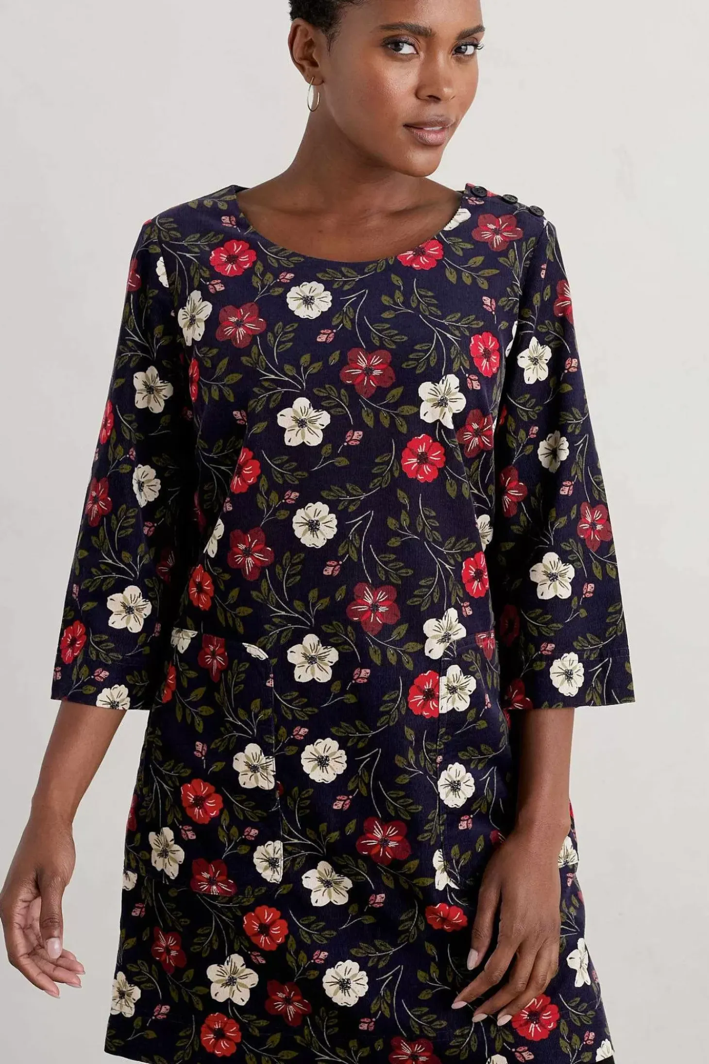 Port Gaverne Needlecord Tunic