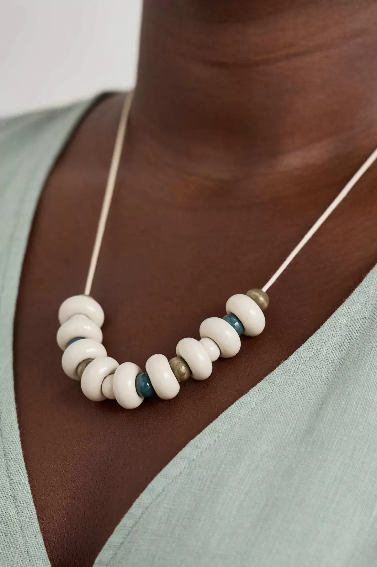 Rushes Beaded Necklace