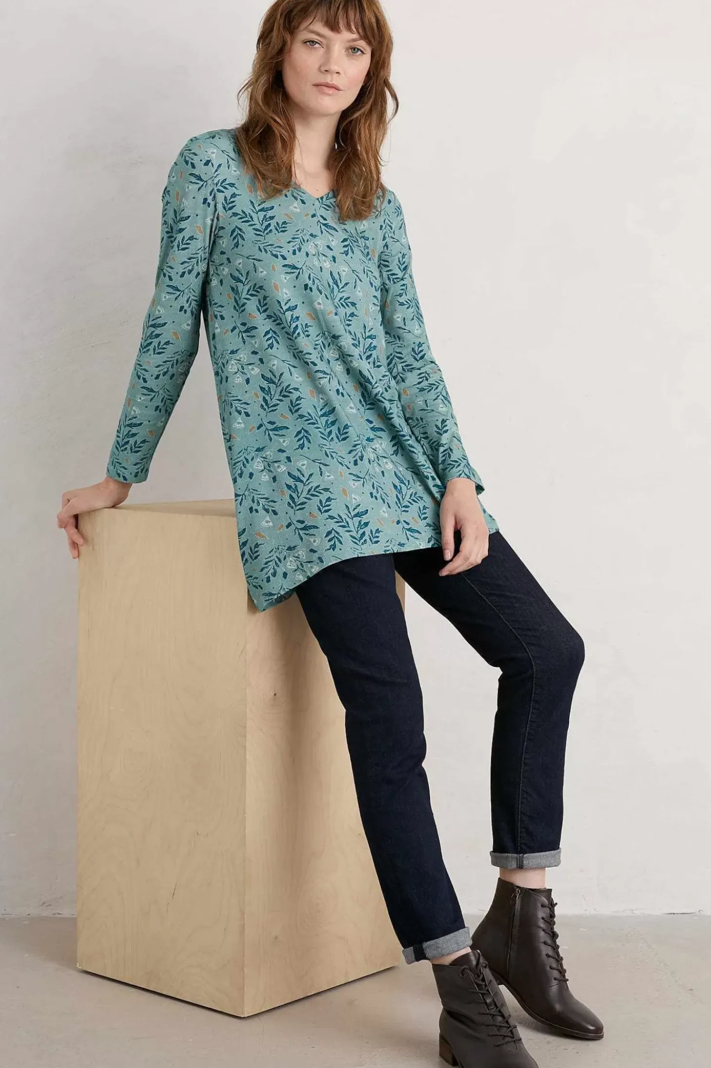 Sea Cruise V-Neck Tunic (Gots)