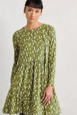 Sea Mirror Jersey Dress