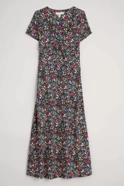 Secret Cove Empire Line Midi Dress