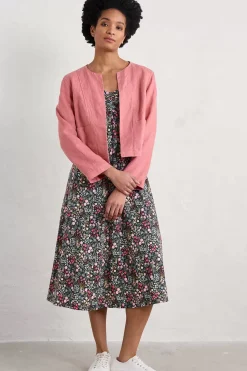 Secret Cove Empire Line Midi Dress