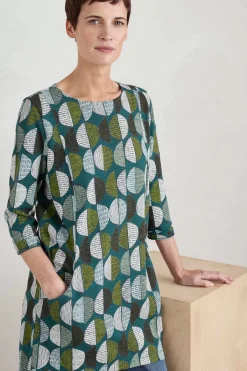 Shore Foraging Printed Tunic (Gots)