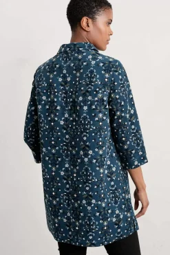 Sky Sketch Needlecord Tunic