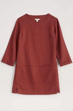 St Agnes Clay Ramie-Blend Tunic