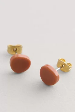 Talland Smooth Stud Earrings