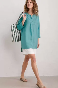 Tide Clock 3/4 Sleeve Tunic